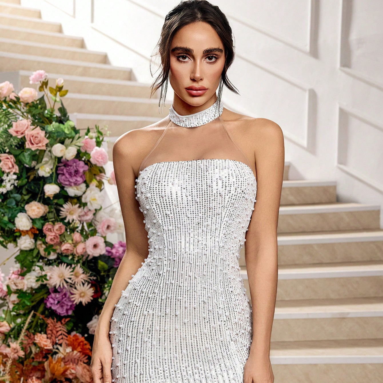 Elegantly Styled Dress for Everyday Wear