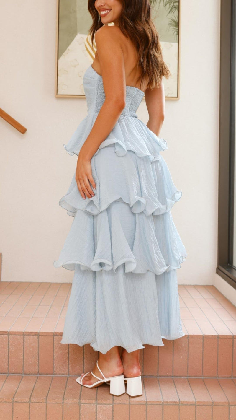 A Vintage Style Dress with Delicate Timeless Details