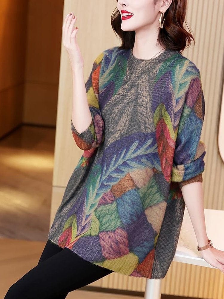 Well Tailored Sweater with a Graceful Silhouette