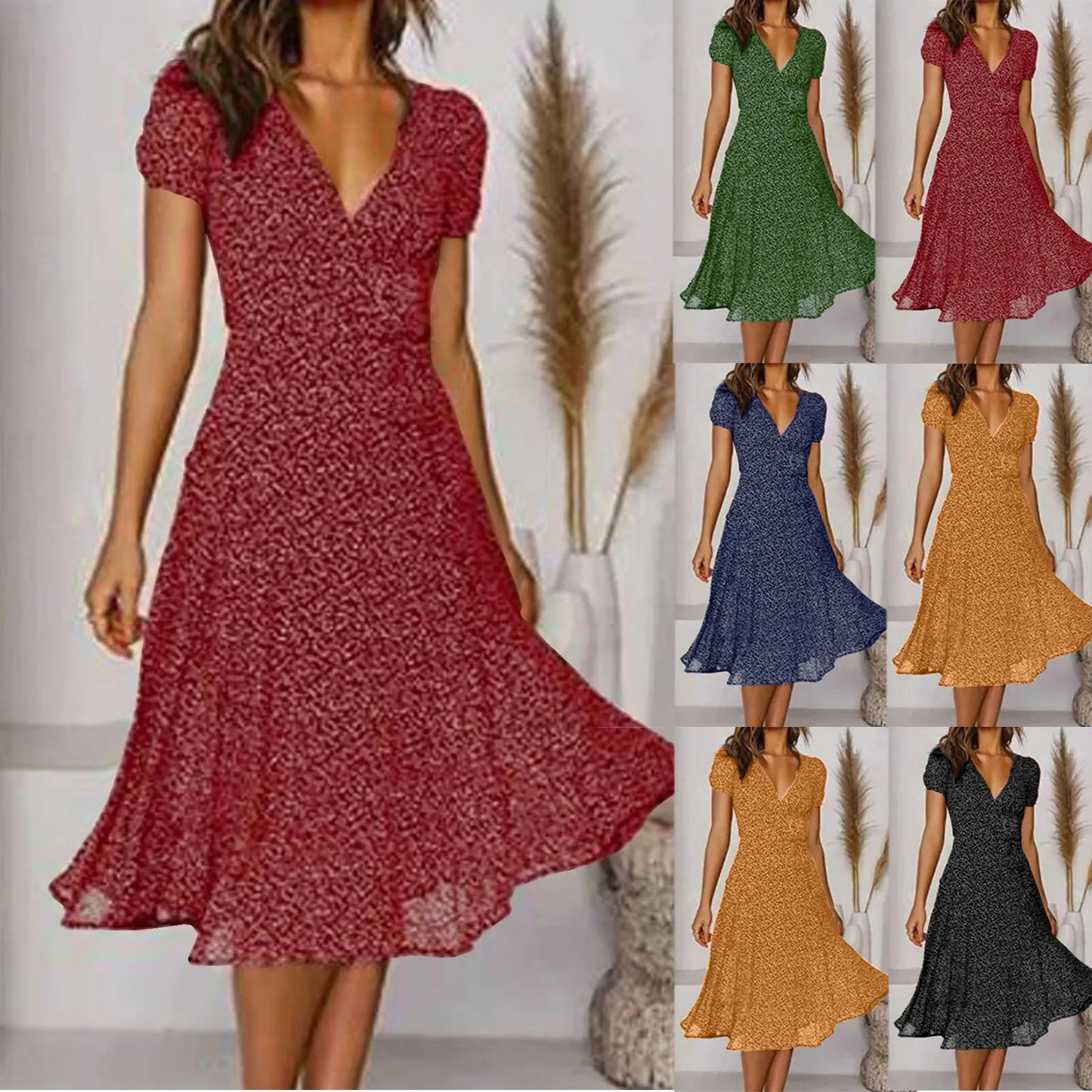 Classic Vintage Dress with a Flattering Fit