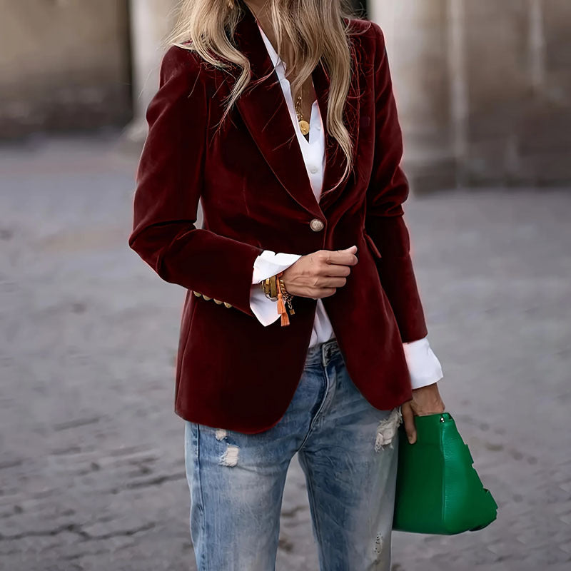 A Vintage Style Jacket with Delicate Timeless Details