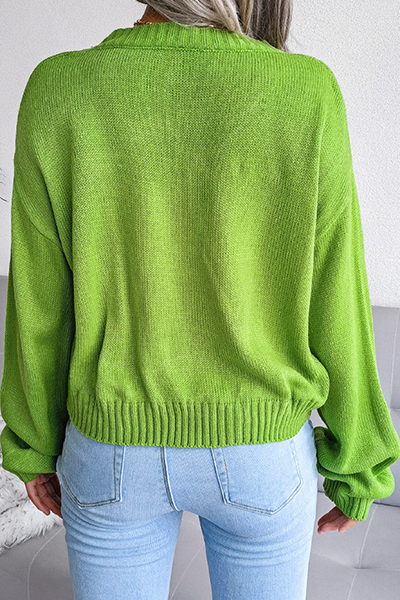 Vintage Inspired Sweater with a Contemporary Edge