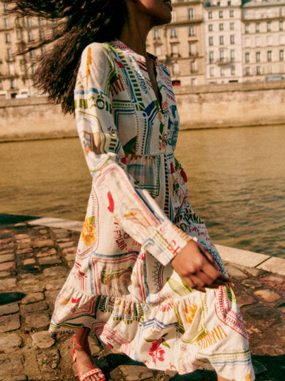 A Vintage Style Dress with Delicate Timeless Details