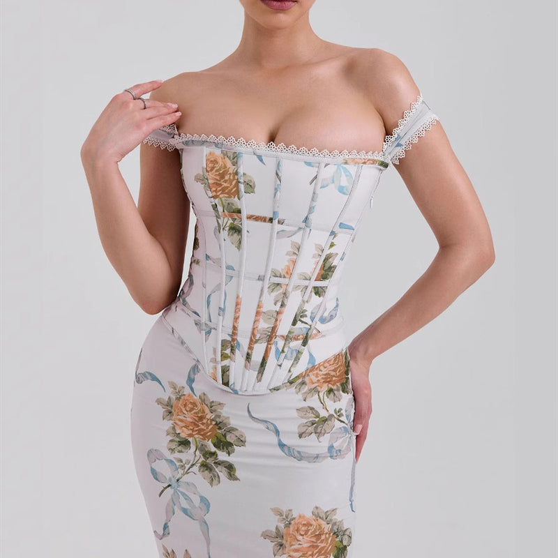 A Vintage Style Dress with Delicate Timeless Details