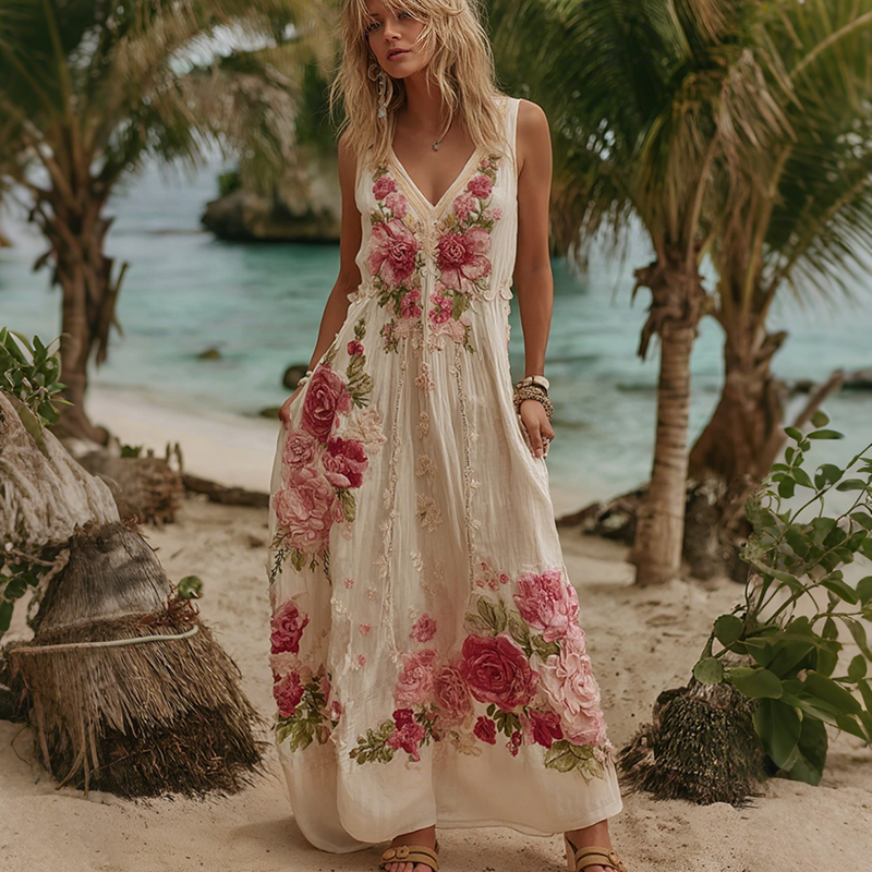 Classic Vintage Dress with a Flattering Fit