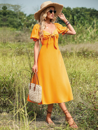 A Vintage Style Dress with Delicate Timeless Details