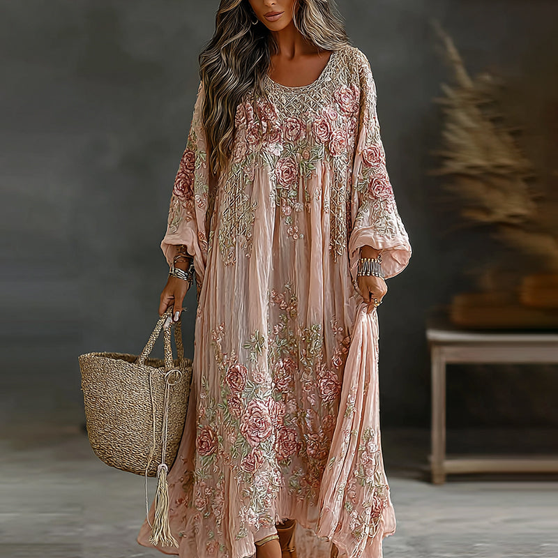 Classic Vintage Dress with a Flattering Fit
