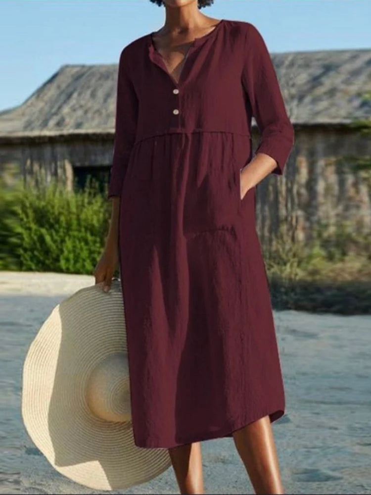 Well Tailored Dress with a Graceful Silhouette