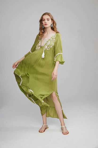 A Vintage Style Dress with Delicate Timeless Details