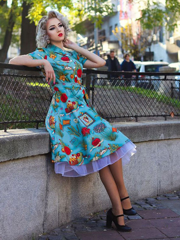 A Vintage Style Dress with Delicate Timeless Details
