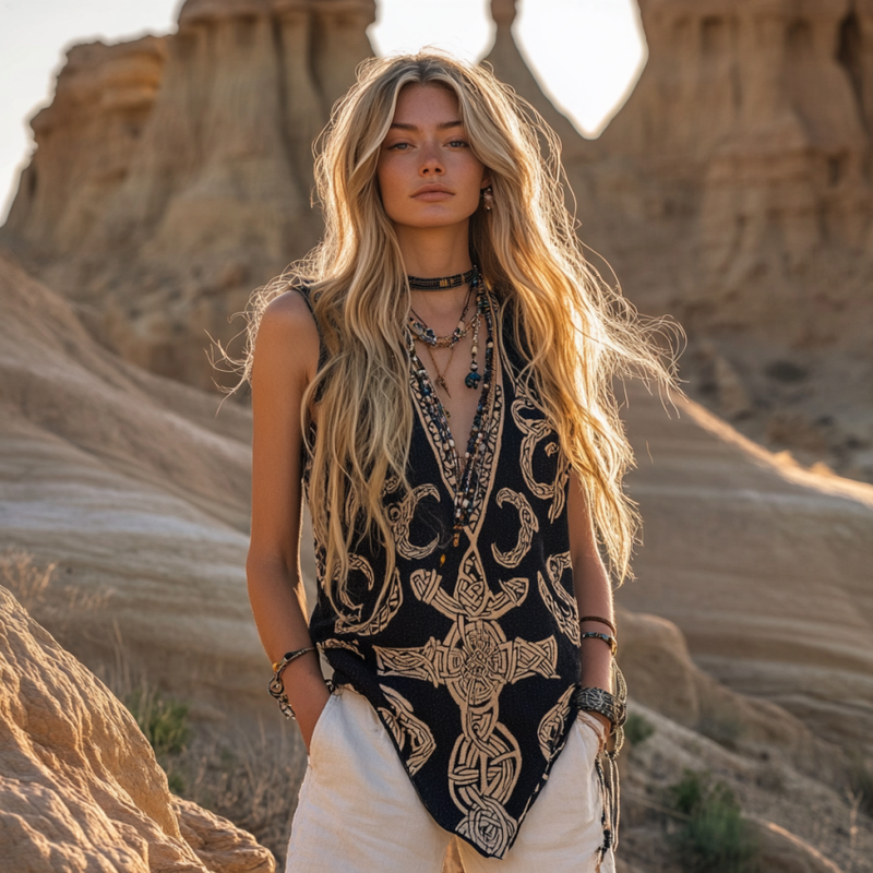 A Vintage Style Top with Delicate Timeless Details