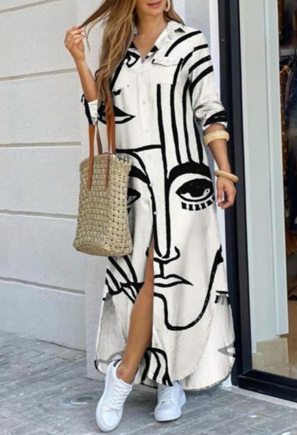 Classic Vintage Dress with a Flattering Fit