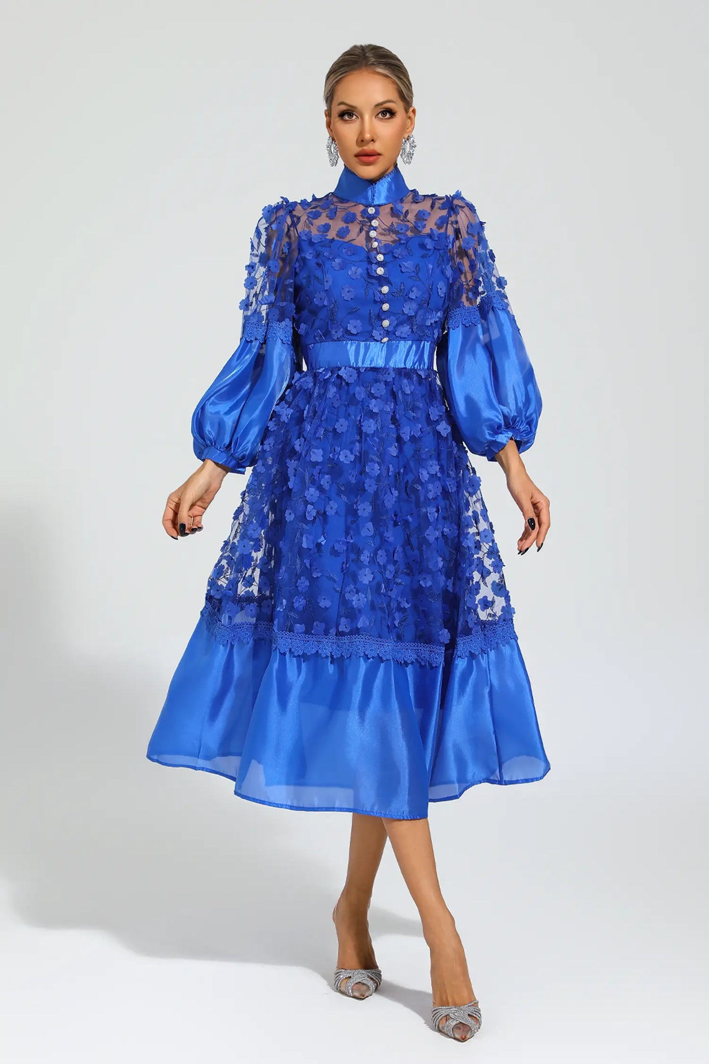 A Vintage Style Dress with Delicate Timeless Details