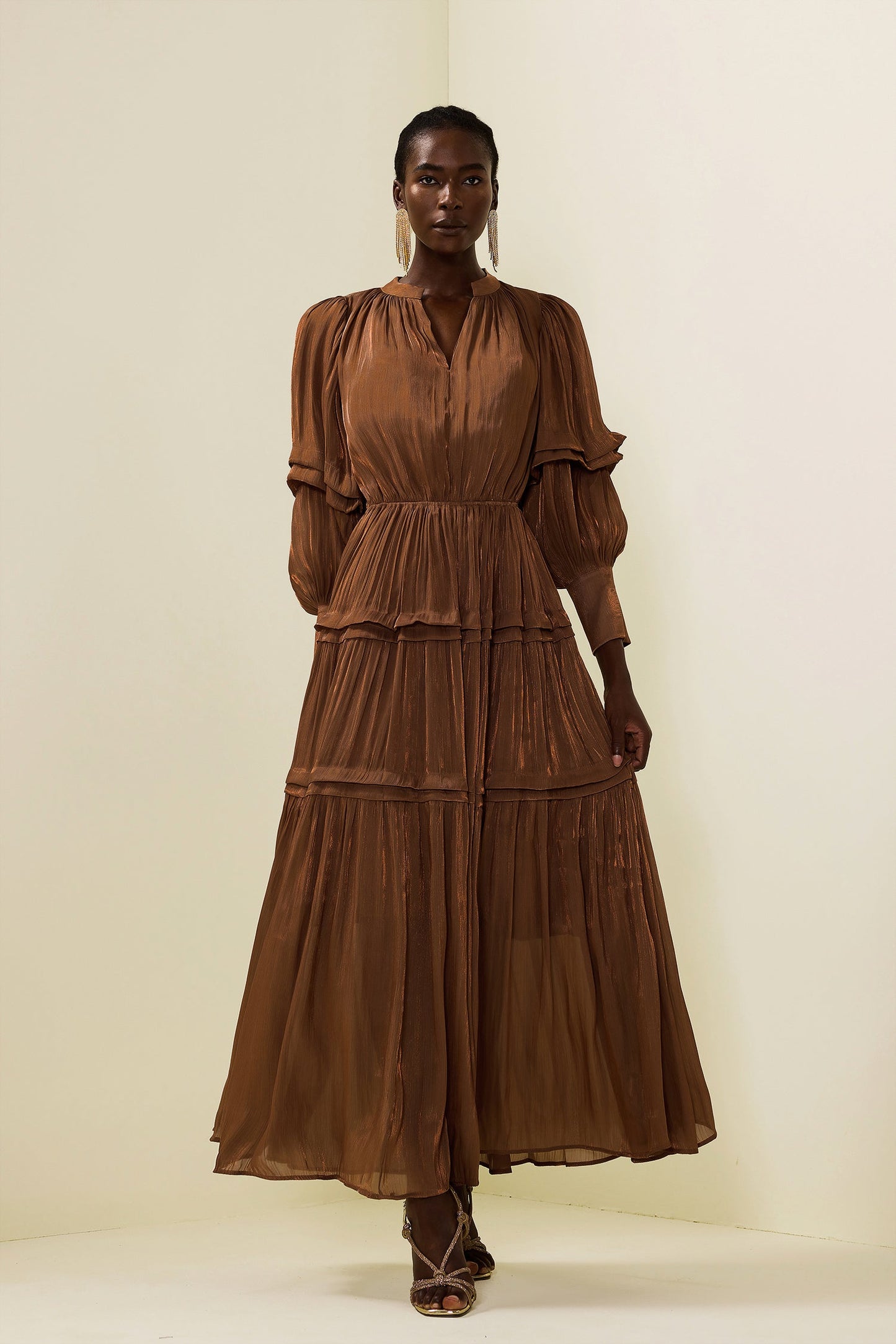 A Vintage Style Dress with Delicate Timeless Details
