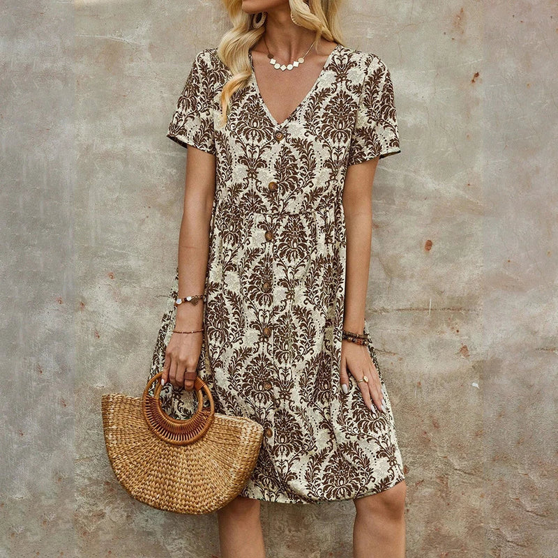 Elegantly Styled Dress for Everyday Wear
