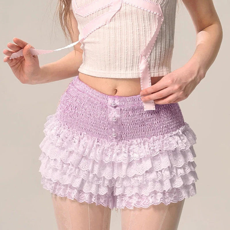 A Vintage Style Pants with Delicate Timeless Details
