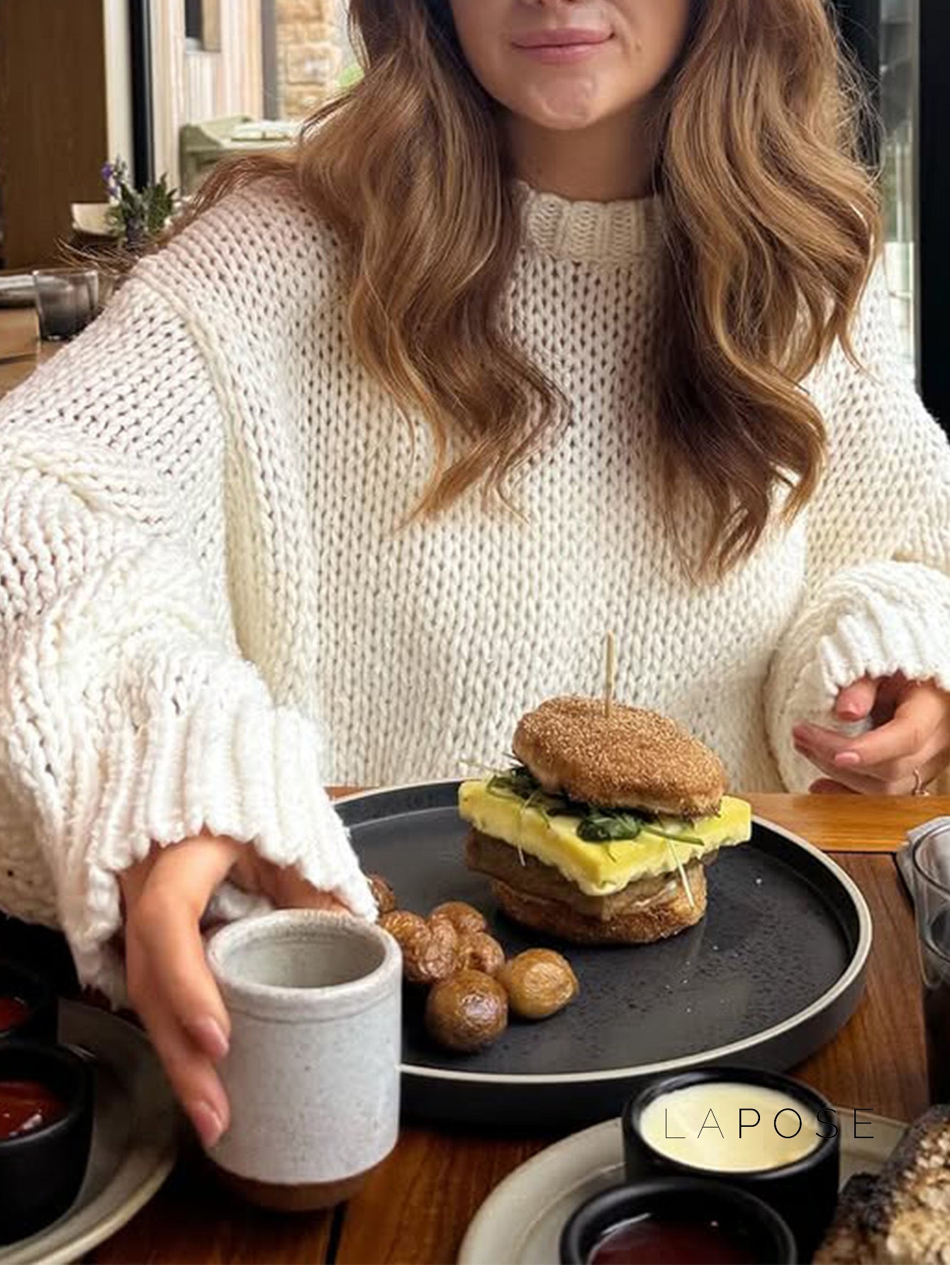 Beautifully Finished Sweater in a Timeless Design