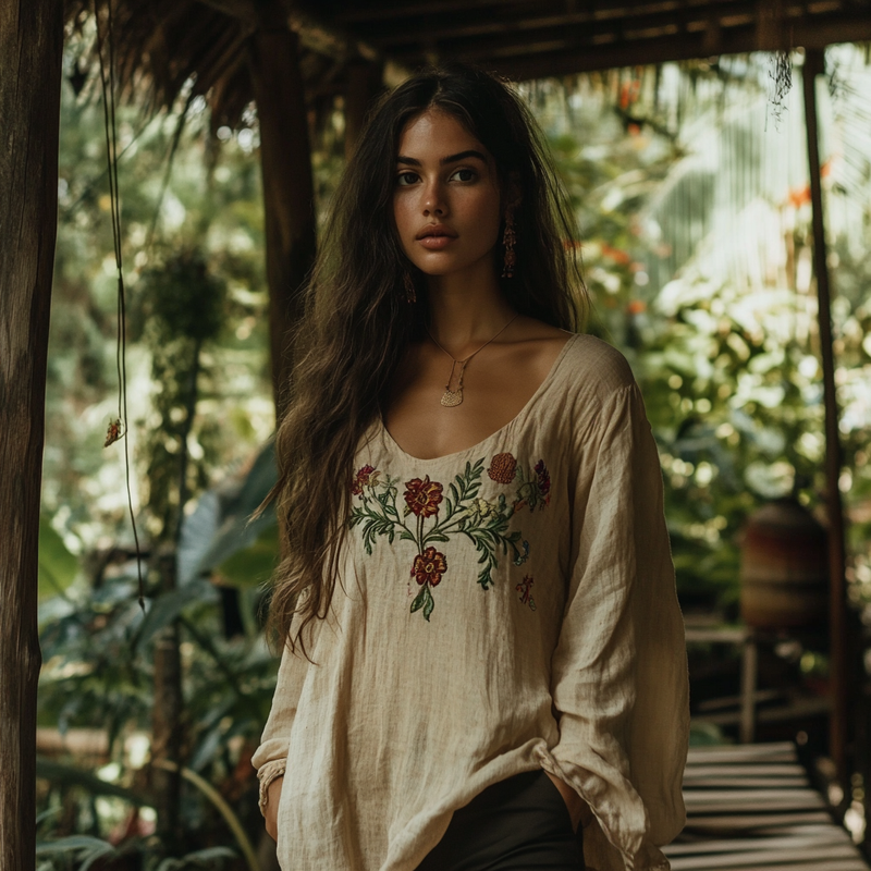 Well Tailored T-Shirt with a Graceful Silhouette