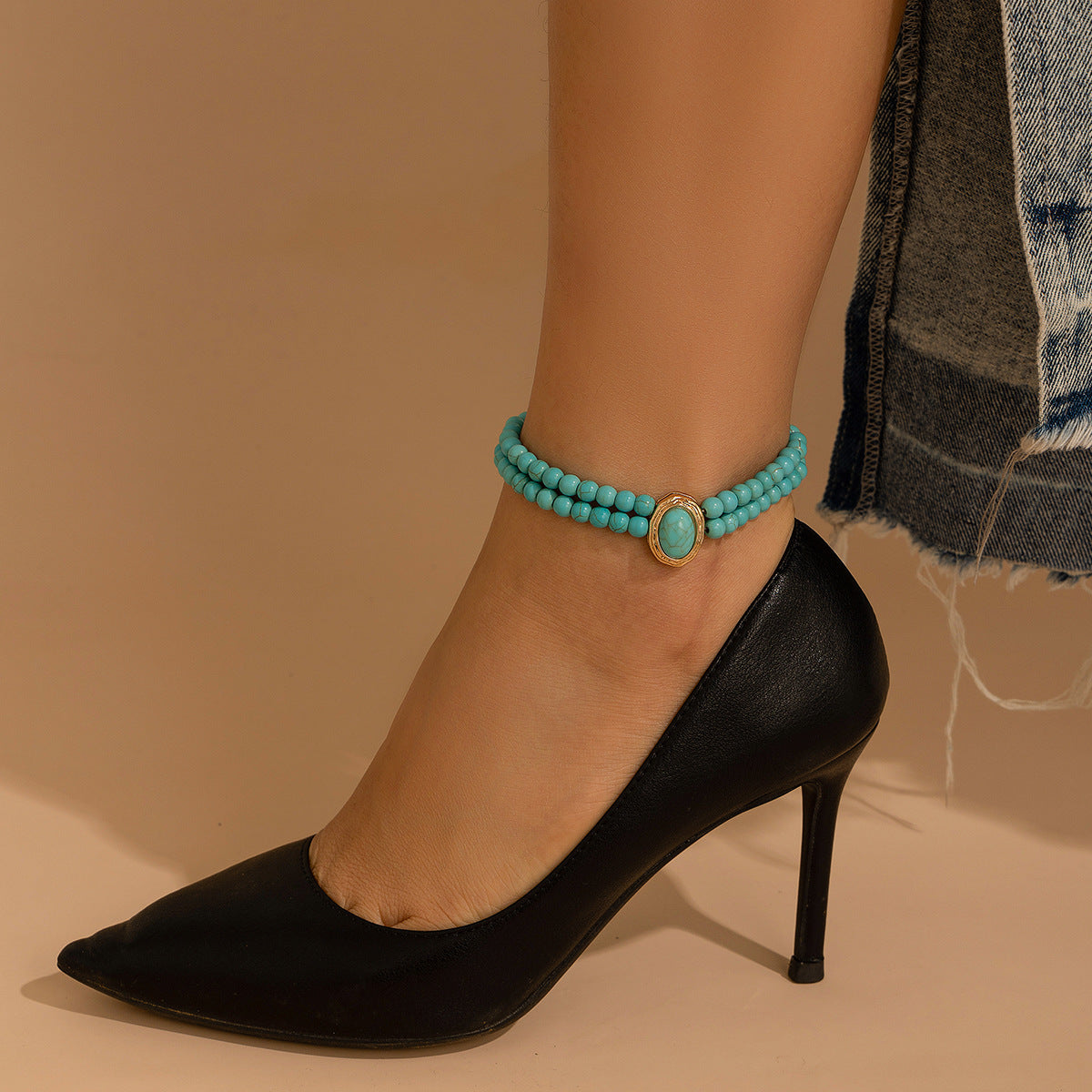 Stunning Pearl Anklet for Daily Wear