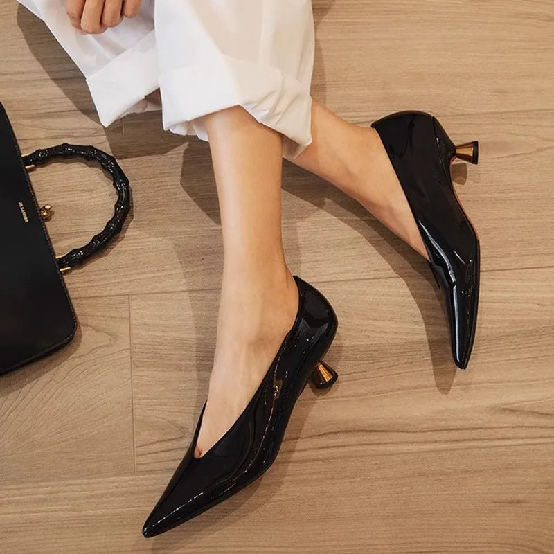 Chic Orthopedic Pumps with Unique Design