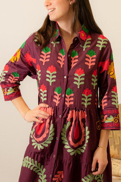 Classic Vintage Dress with a Flattering Fit