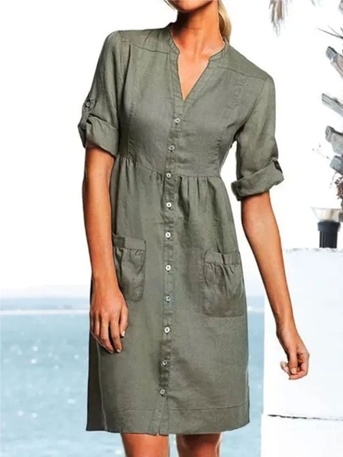 Classic Vintage Dress with a Flattering Fit