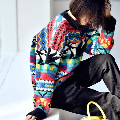 A Vintage Style Sweater with Delicate Timeless Details