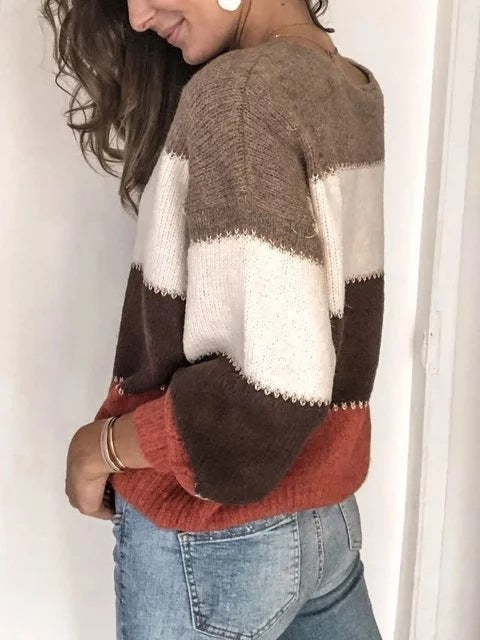Vintage Inspired Sweater with a Contemporary Edge