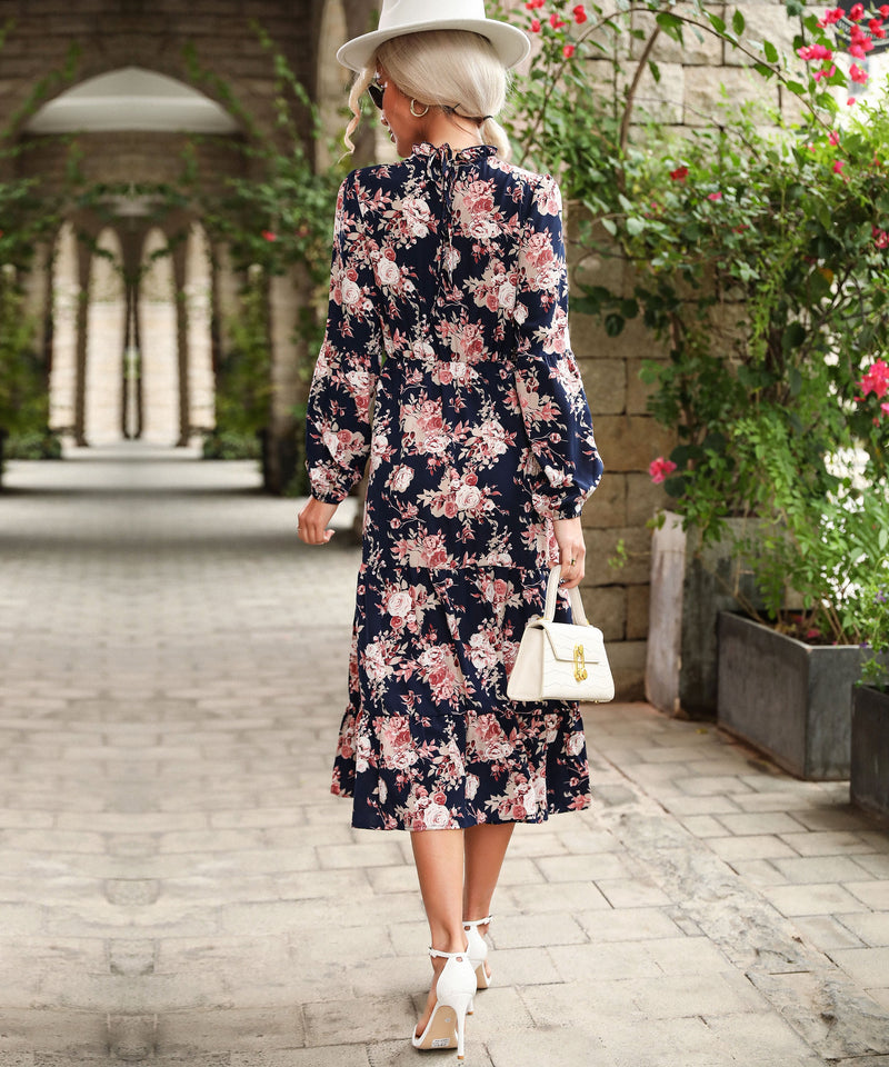 A Vintage Style Dress with Delicate Timeless Details