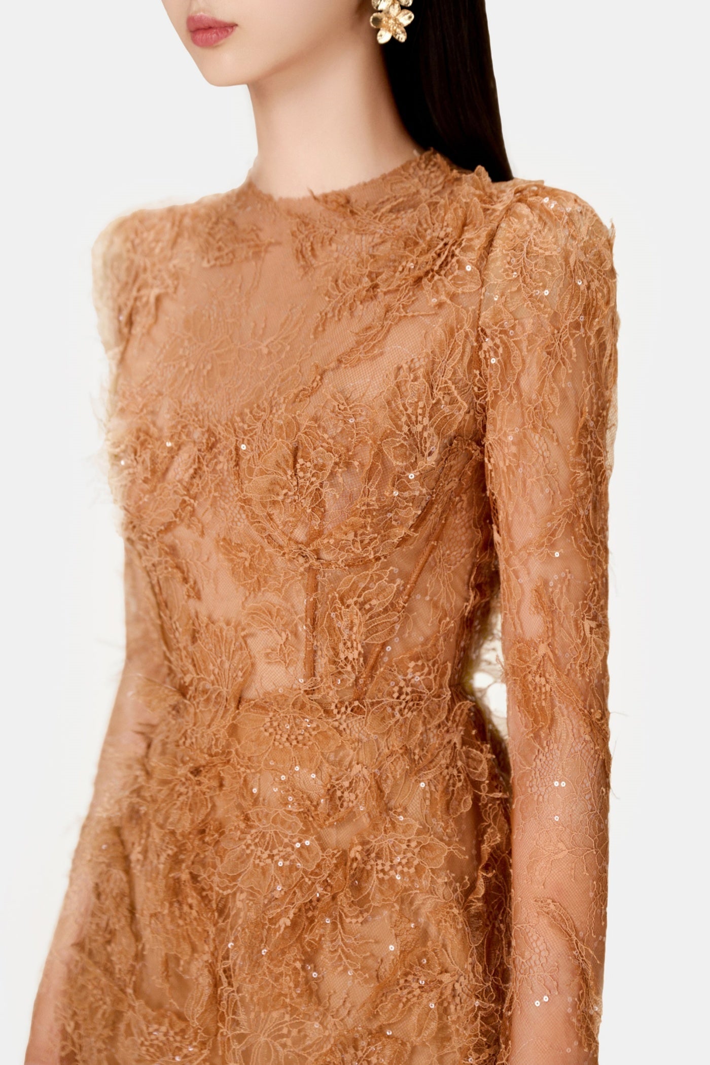 A Vintage Style Dress with Delicate Timeless Details