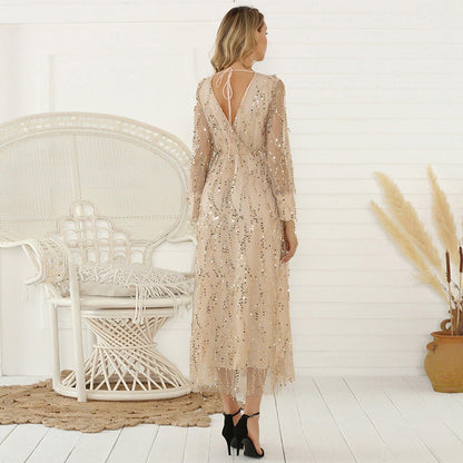 A Vintage Style Dress with Delicate Timeless Details
