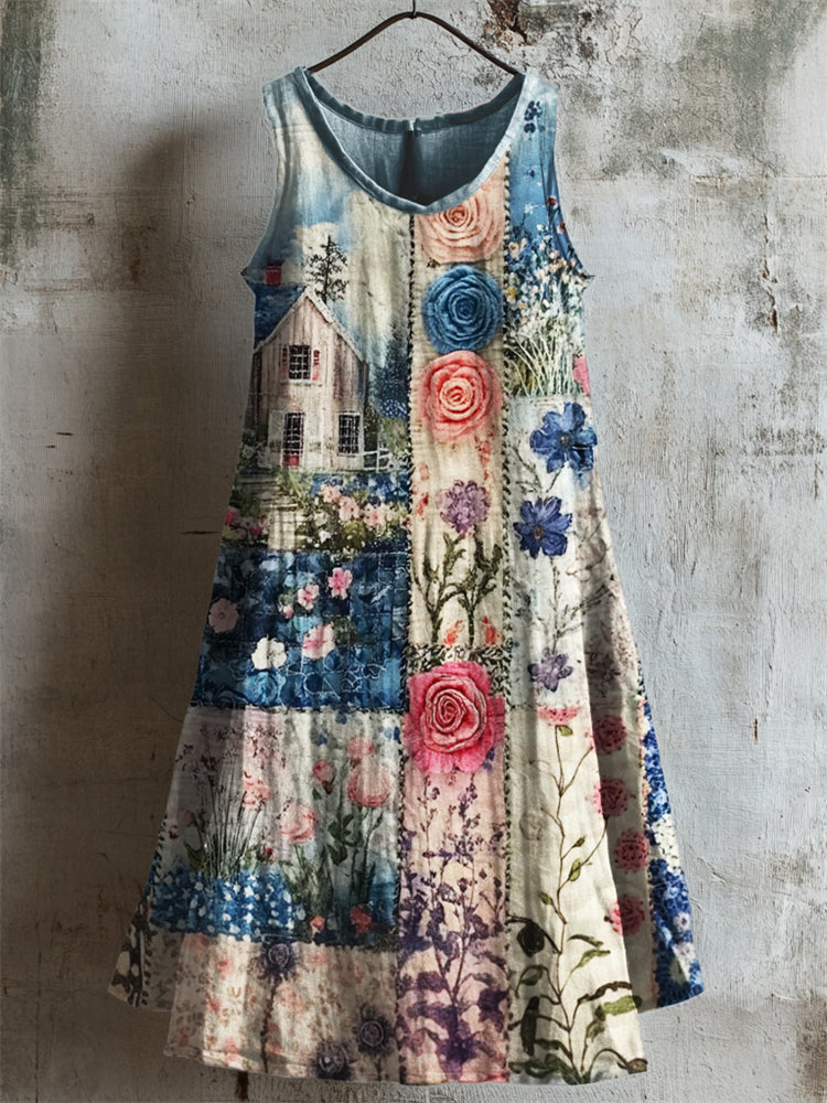 A Vintage Style Dress with Delicate Timeless Details