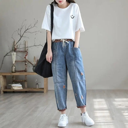 A Vintage Style Pants with Delicate Timeless Details