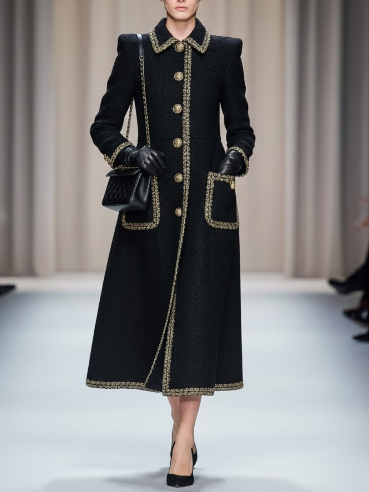 Vintage Inspired Coat with a Contemporary Edge