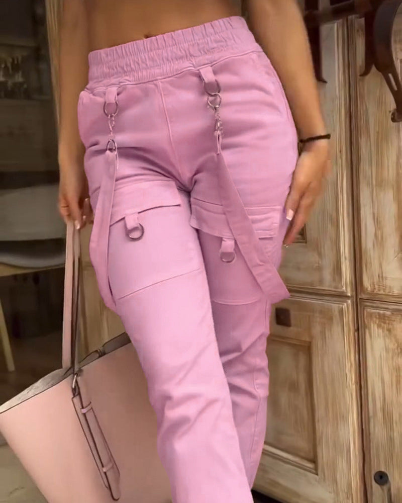 A Vintage Style Pants with Delicate Timeless Details
