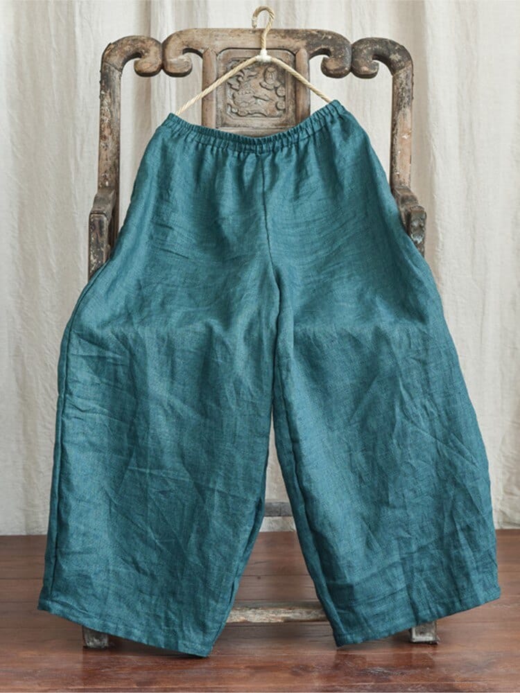 A Vintage Style Pants with Delicate Timeless Details