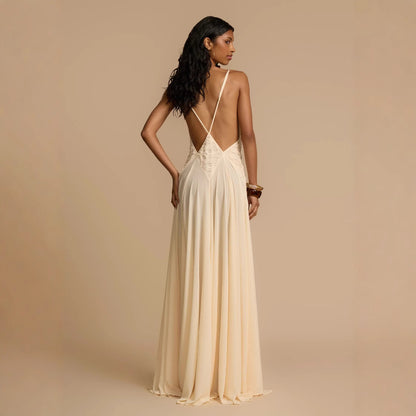 A Vintage Style Dress with Delicate Timeless Details