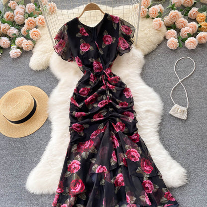 A Vintage Style Dress with Delicate Timeless Details