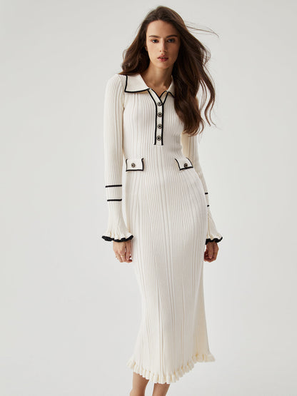 Well Tailored Sweater with a Graceful Silhouette