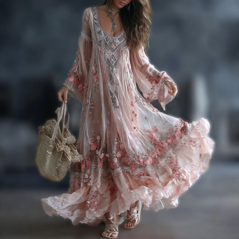 Classic Vintage Dress with a Flattering Fit