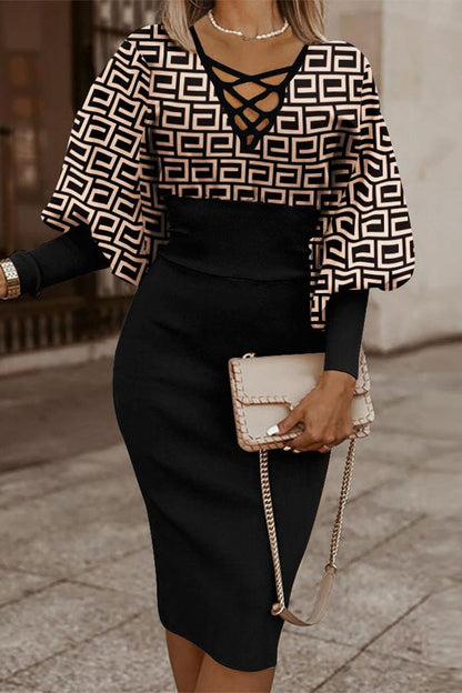 Well Tailored Dress with a Graceful Silhouette
