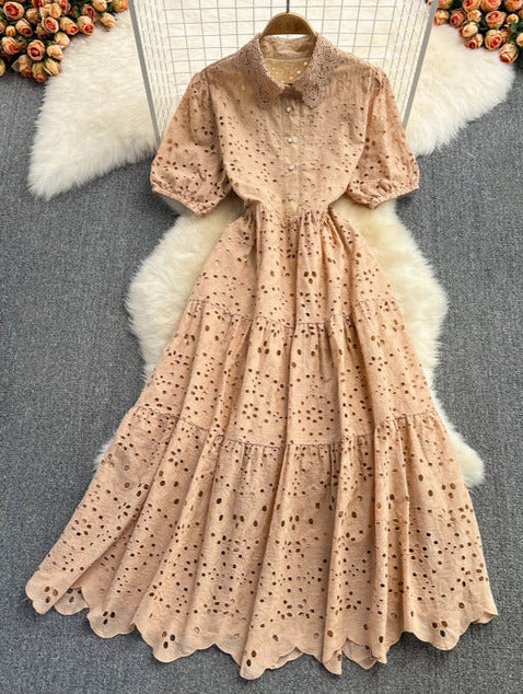 A Vintage Style Dress with Delicate Timeless Details