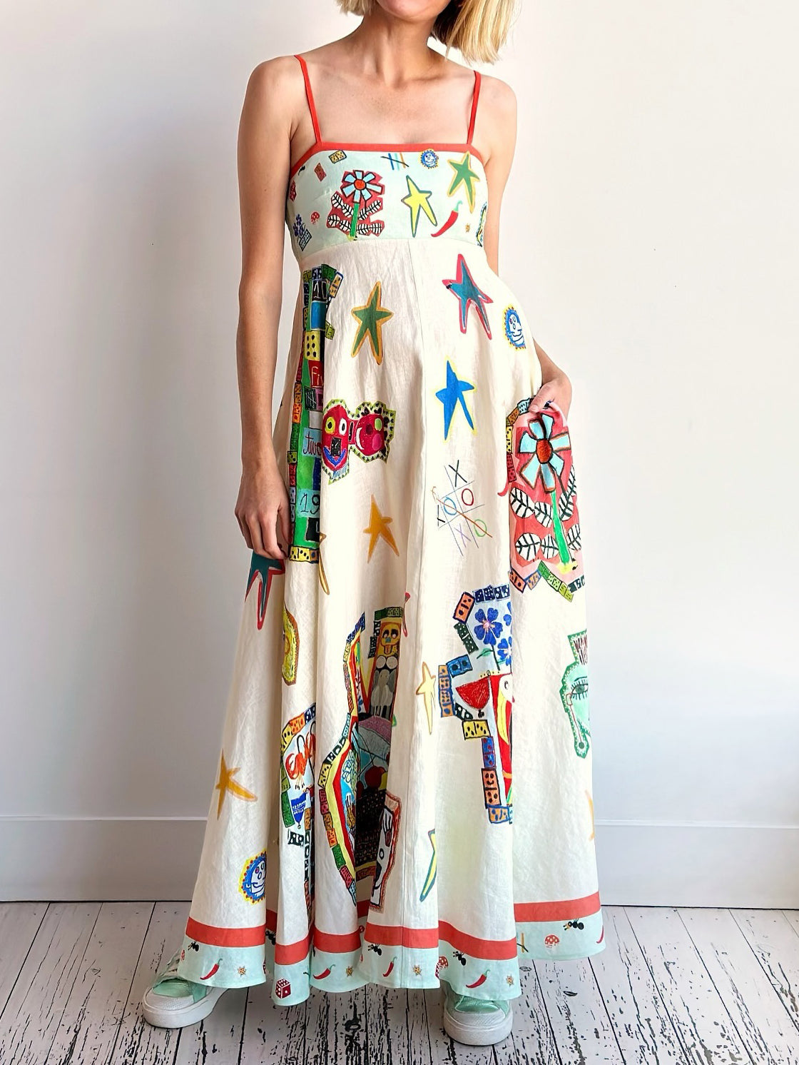 A Vintage Style Dress with Delicate Timeless Details