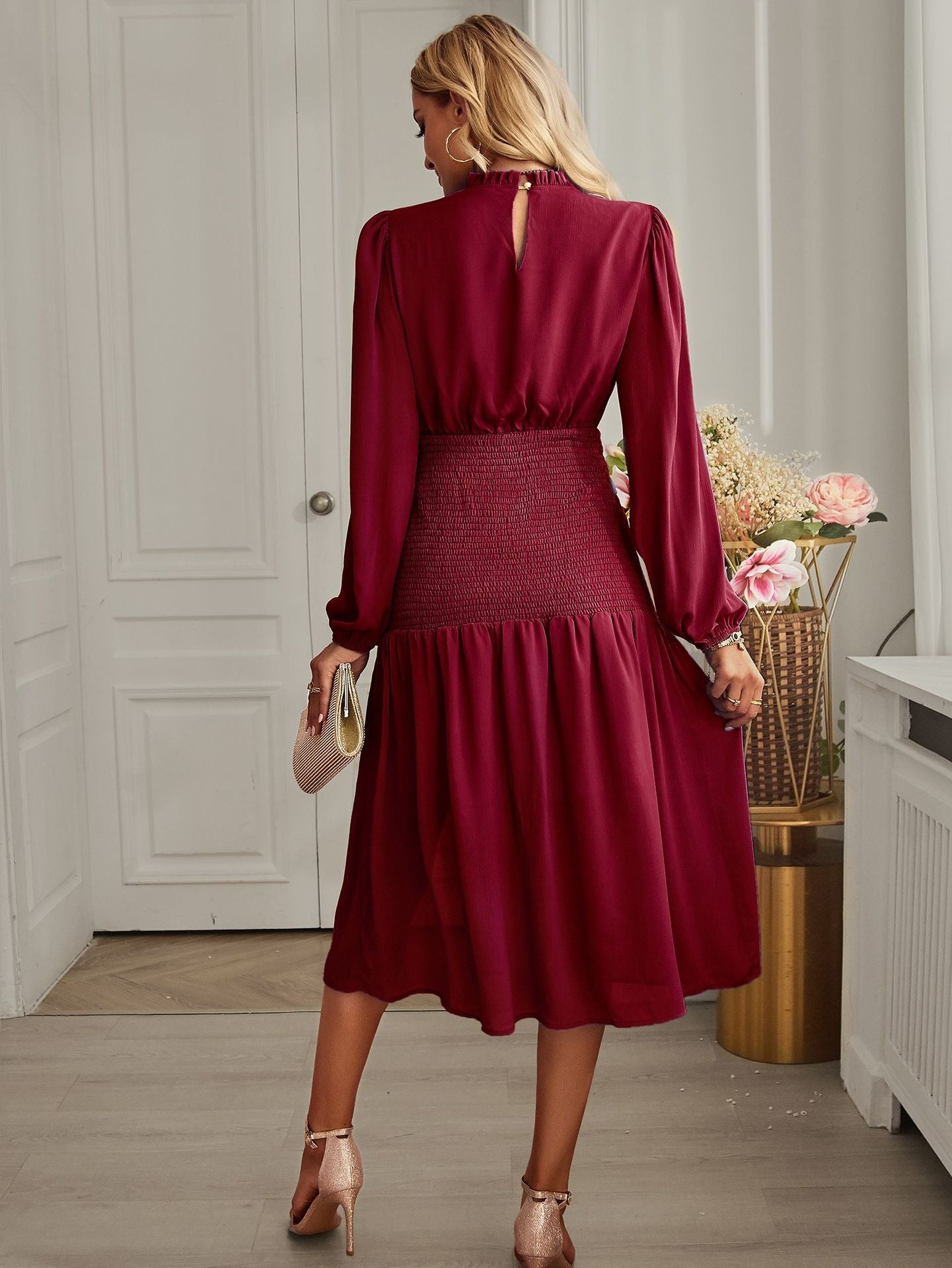 A Vintage Style Dress with Delicate Timeless Details