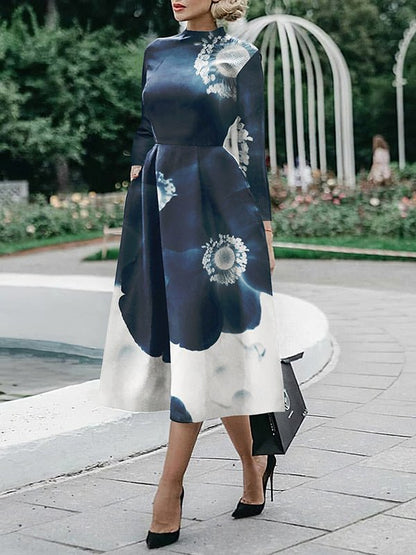 Classic Vintage Dress with a Flattering Fit