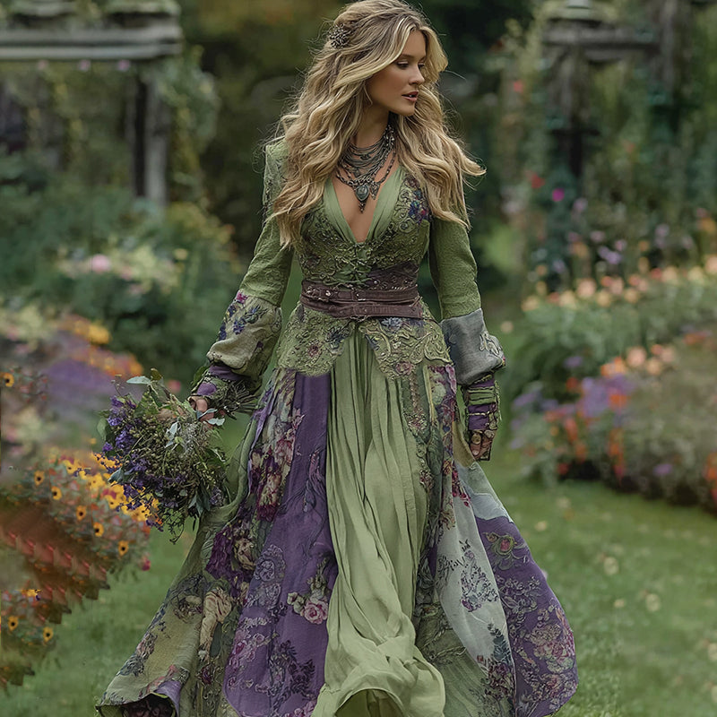 A Vintage Style Dress with Delicate Timeless Details