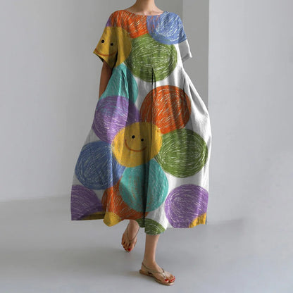 Classic Vintage Dress with a Flattering Fit