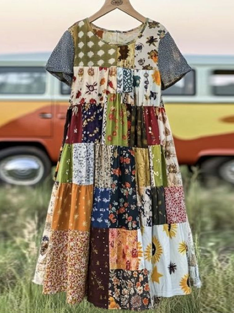 A Vintage Style Dress with Delicate Timeless Details