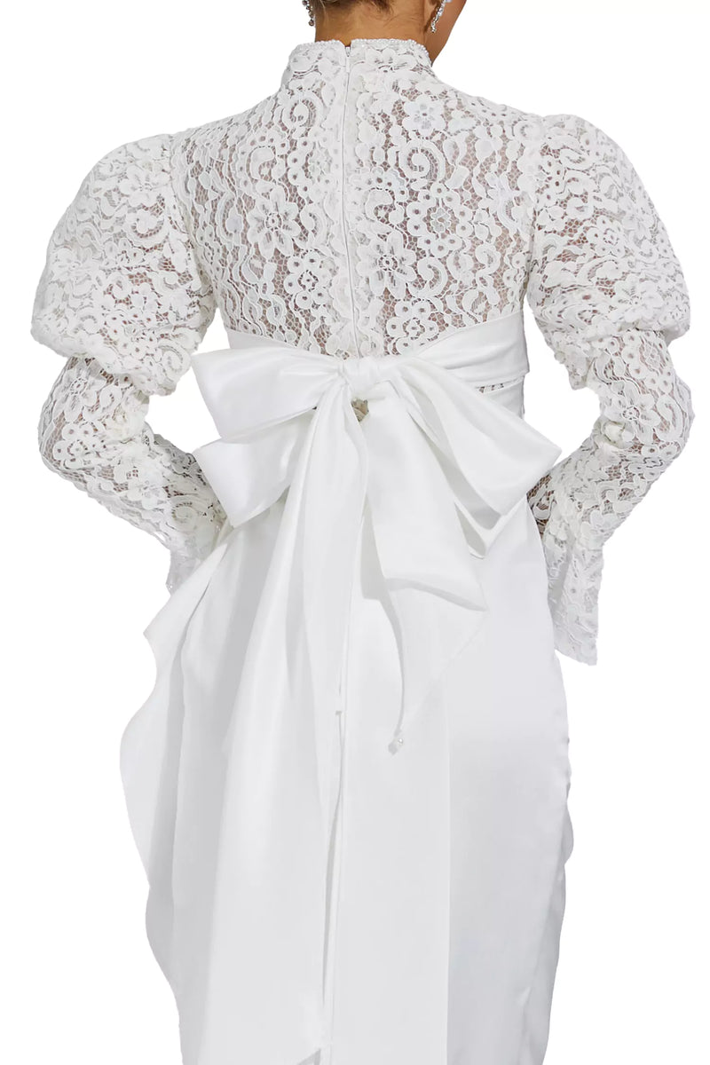 A Vintage Style Dress with Delicate Timeless Details