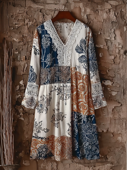 Classic Vintage Dress with a Flattering Fit